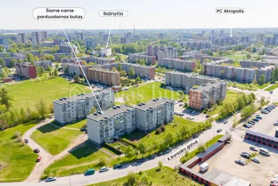 Parduodamas 1 kambarių butas Šiauliuose, Šiaulių m. (nuotrauka 2)