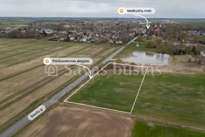 Parduodamas 46.5 a sklypas Šiaulių rajone, Šiaulių g.
