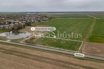 Parduodamas 46.5 a sklypas Šiaulių rajone, Šiaulių g. (nuotrauka 2)