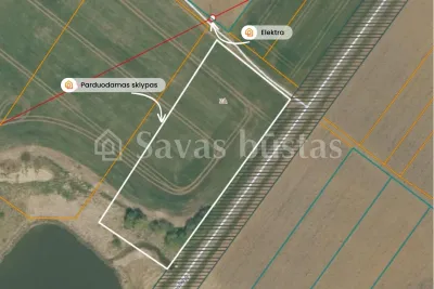 Parduodamas 46.5 a sklypas Šiaulių rajone, Šiaulių g. (nuotrauka 4)