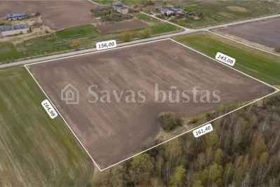 Parduodamas 241.34 a sklypas Pakruojo rajone, Šiaulių g. (nuotrauka 3)