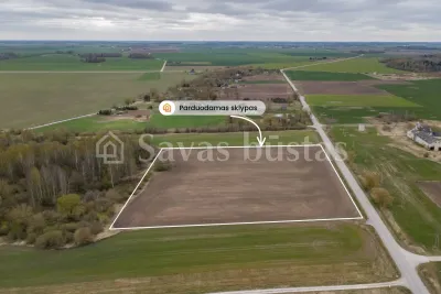 Parduodamas 241.34 a sklypas Pakruojo rajone, Šiaulių g. (nuotrauka 2)