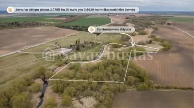 Parduodamas 297.85 a sklypas Šiaulių rajone, Domantų k. (nuotrauka 3)