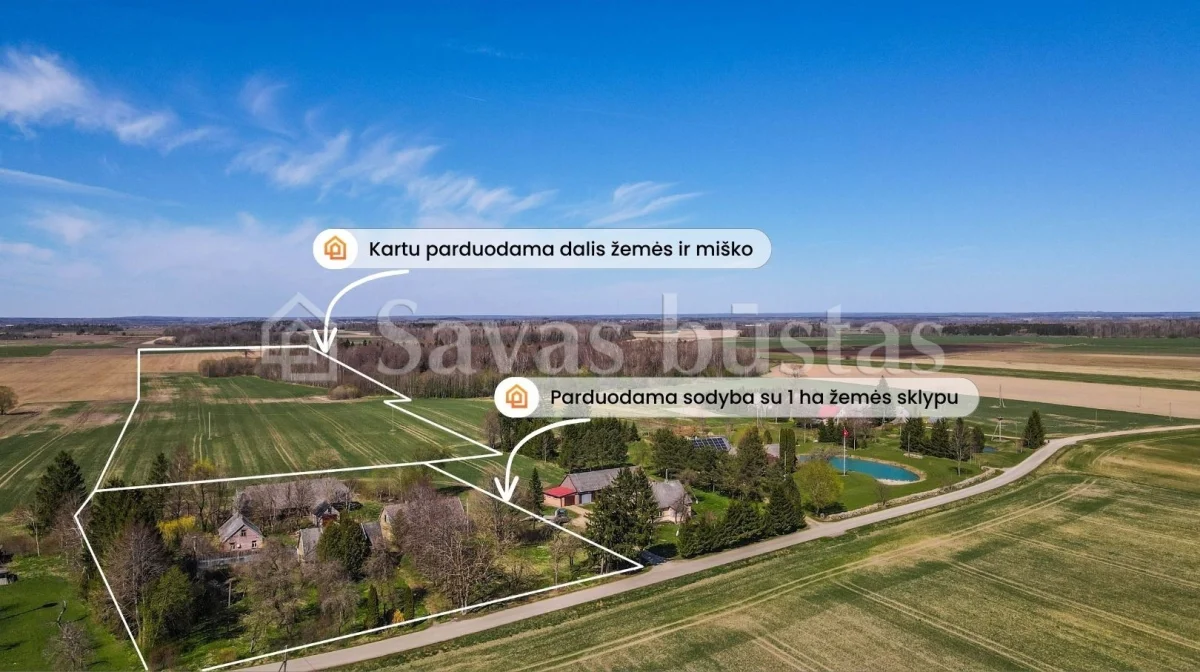 Parduodama sodyba Skuodo rajone, Draugų