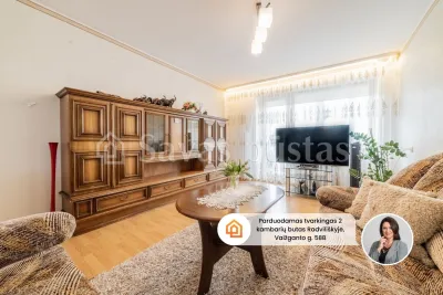 Parduodamas 2 kambarių butas Radviliškio rajone, Vaižganto g.