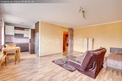 Parduodamas 1 kambarių butas Šiauliuose, Vilniaus g. (nuotrauka 3)