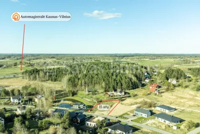 Parduodamas 15 a sklypas Elektrėnų savivaldybėje, Alinkos g. (nuotrauka 3)