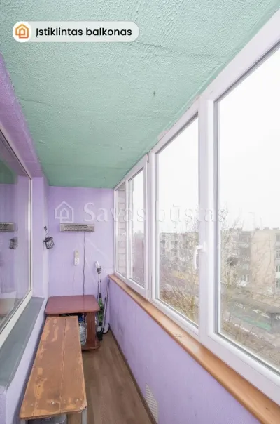 Parduodamas 3 kambarių butas Šiaulių rajone, Kuršėnų m. (nuotrauka 4)