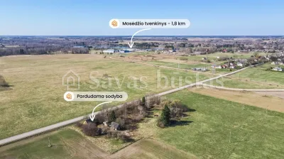 Parduodamas namas Skuodo rajone, Miesto Kalniškių k.