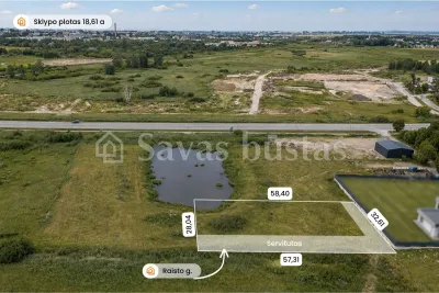 Parduodamas 18.61 a sklypas Šiauliuose, Raisto g. (nuotrauka 2)