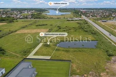 Parduodamas 18.61 a sklypas Šiauliuose, Raisto g.