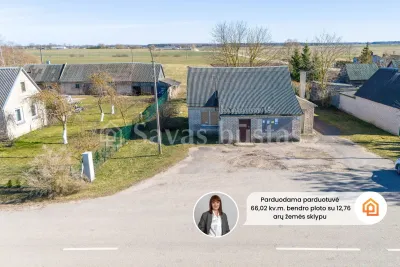Parduodamos komercinės patalpos Joniškio rajone, Mūšos g.