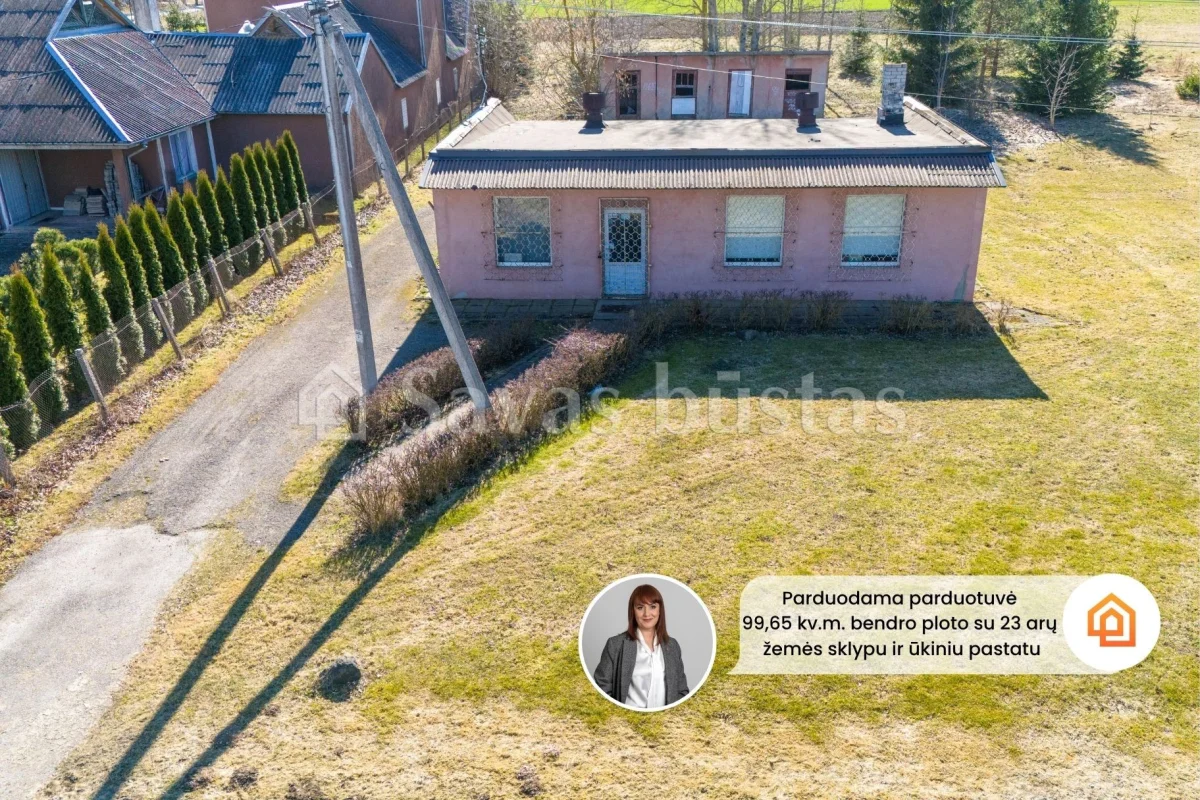 Parduodamos komercinės patalpos Joniškio rajone, Jauniūnų k.