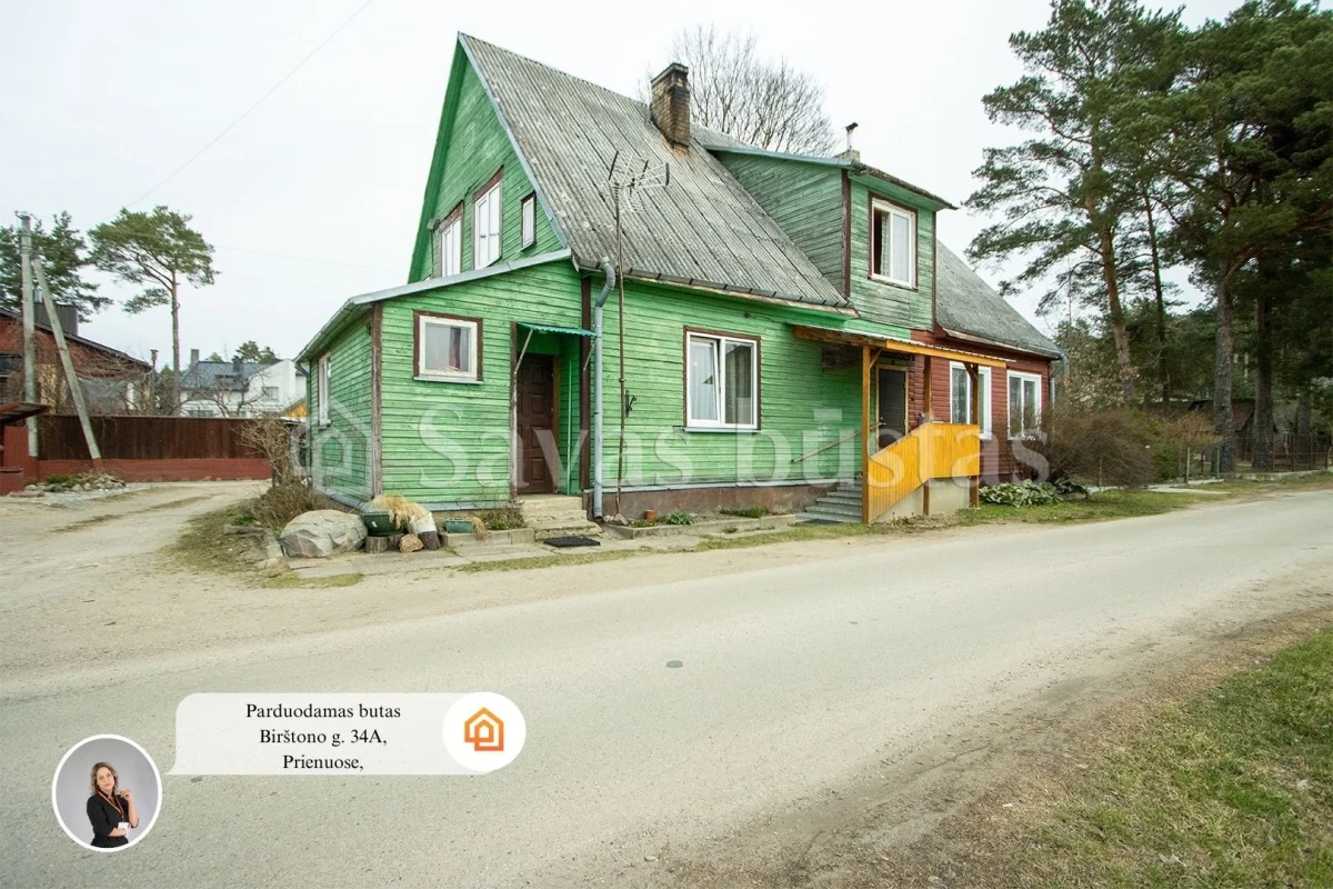 Parduodamas 2 kambarių butas Prienų rajone, Birštono g. 34A