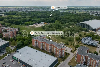 Parduodamas 2 kambarių butas Šiauliuose, Paukščių tak.
