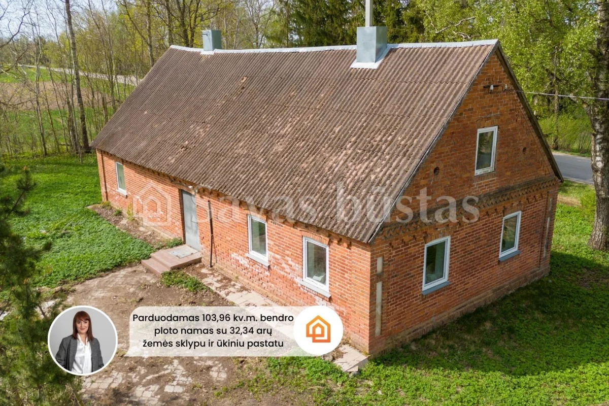 Parduodama sodyba Pakruojo rajone, Butniūnų k.
