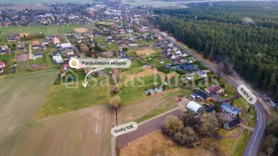 Parduodamas 18 a sklypas Mažeikių rajone, Tirkšlių mstl. (nuotrauka 4)