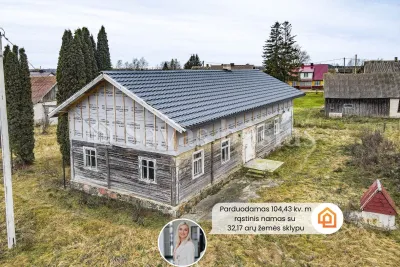 Parduodamas namas Pakruojo rajone, Laipuškių
