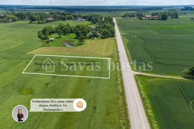Parduodamas 1 a sklypas Marijampolės savivaldybėje, 9A (nuotrauka 2)