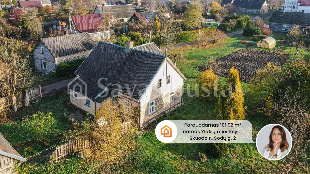 Parduodamas namas Skuodo rajone, Ylakių mstl.