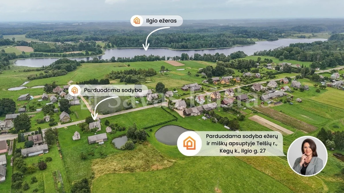 Parduodama sodyba Telšių rajone, Ilgio g.