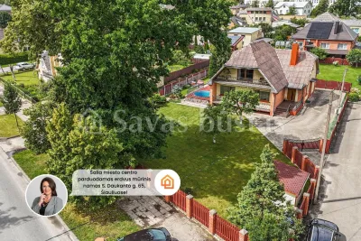 Parduodamas namas Šiauliuose, S. Daukanto g.