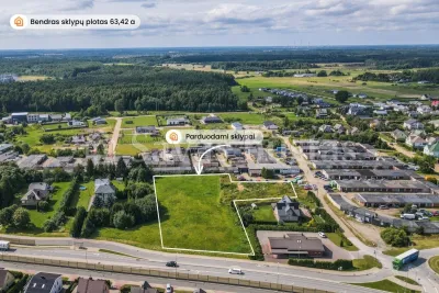 Parduodami 63,42 arų komercinės paskirties sklypai Mažeikiuose, Algirdo g. (nuotrauka 3)