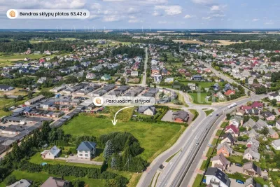 Parduodami 63,42 arų komercinės paskirties sklypai Mažeikiuose, Algirdo g. (nuotrauka 4)