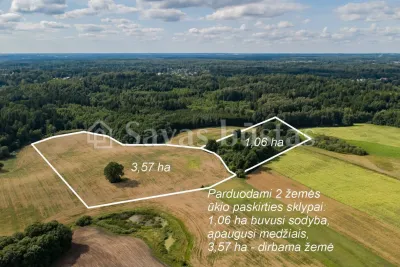 Parduodamas 463 a sklypas Telšių rajone, Berkinėnų k. (nuotrauka 2)