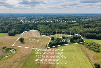 Parduodamas 463 a sklypas Telšių rajone, Berkinėnų k. (nuotrauka 3)