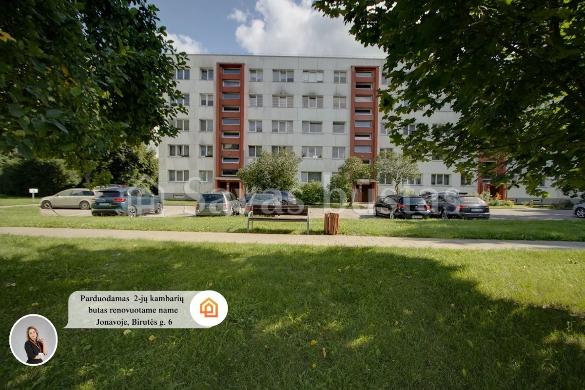Parduodamas 2 kambarių butas Jonavos rajone, Birutės g. 6