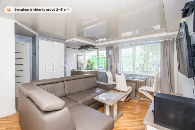 Parduodamas 2 kambarių butas Šiauliuose, Vilniaus g. (nuotrauka 3)