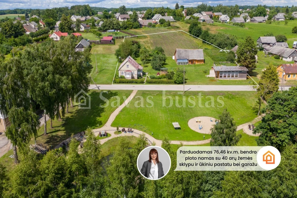 Parduodama sodyba Radviliškio rajone, Šaukoto mstl.
