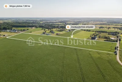 Parduodamas 798 a sklypas Klaipėdos rajone, Radailių k. (nuotrauka 3)