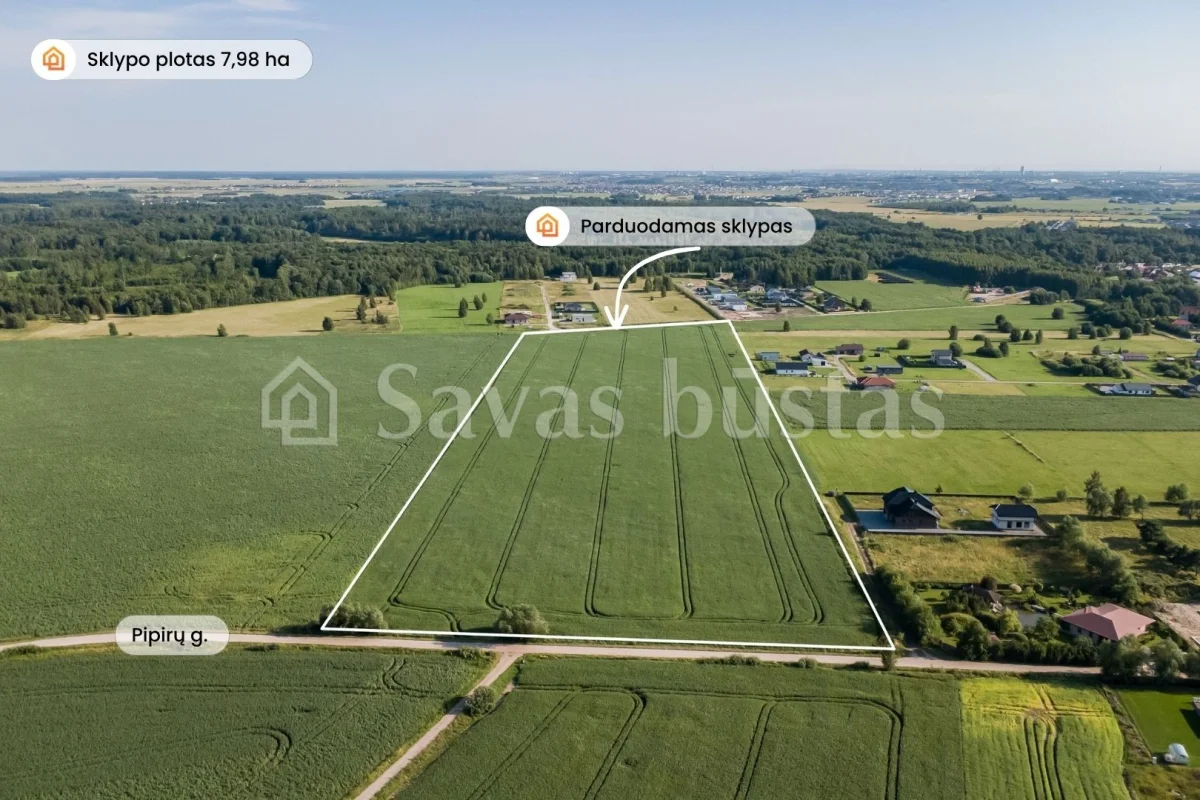 Parduodamas 798 a sklypas Klaipėdos rajone, Radailių k.