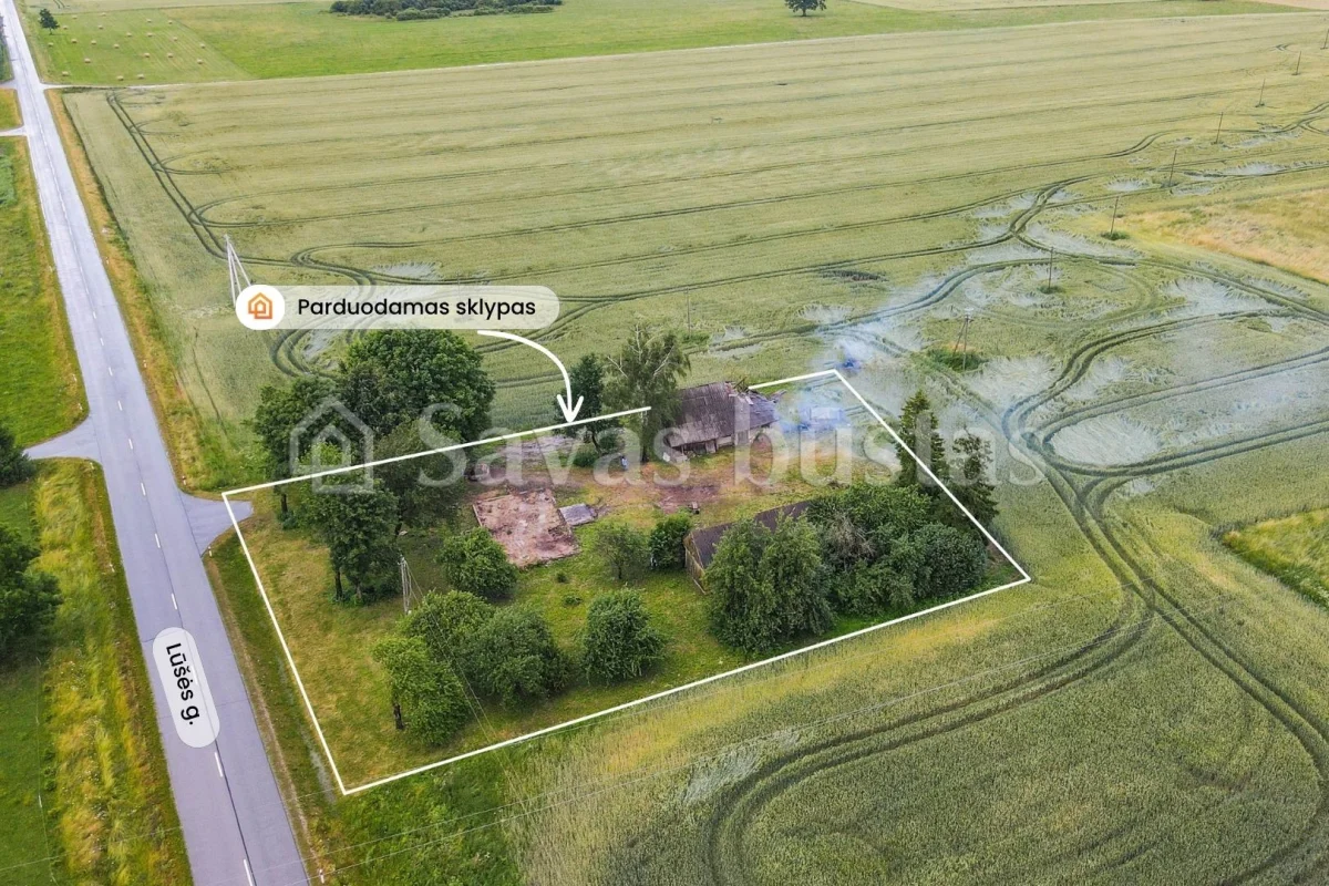 Parduodamas 26.4 a sklypas Mažeikių rajone, Liūliškių k.
