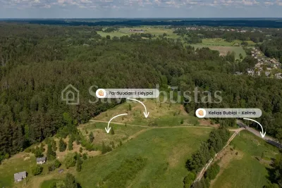 Parduodamas 163.42 a sklypas Šiaulių rajone, Kelmės g. (nuotrauka 3)