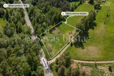 Parduodamas 21.76 a sklypas Šiaulių rajone, Kelmės g. (nuotrauka 2)