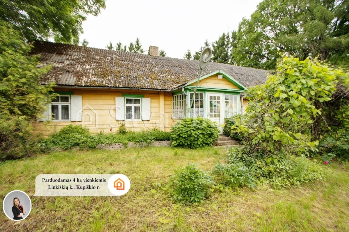 Parduodama sodyba Kupiškio rajone, Linkiškių k.