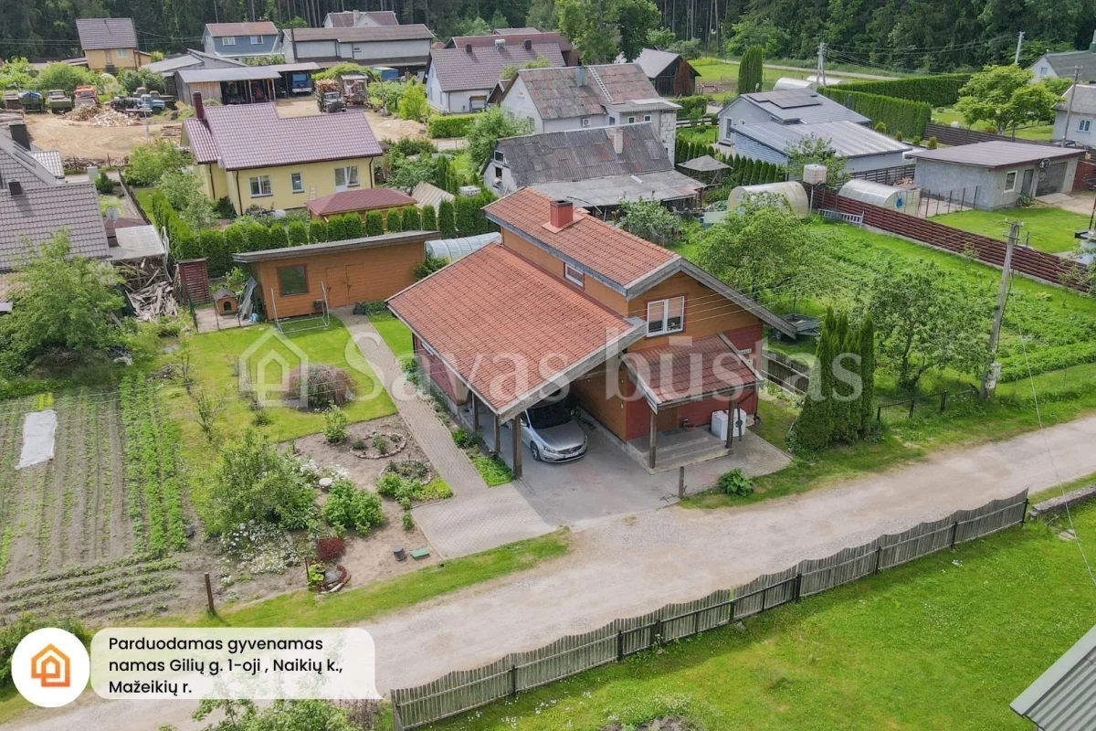 Parduodamas namas Mažeikių rajone, Gilių 1-oji