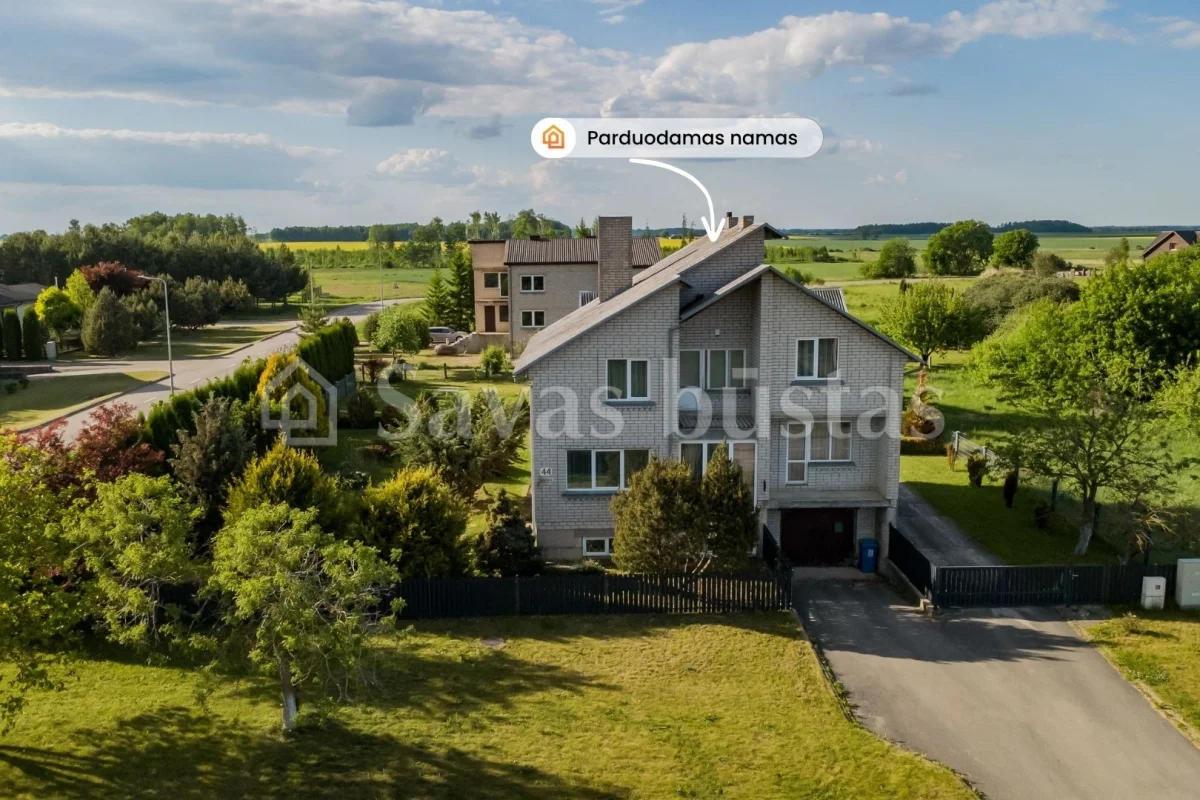Parduodamas namas Akmenės rajone, Gaudžiočių g.