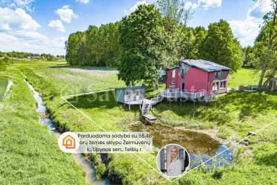 Parduodama sodyba Telšių rajone, Žeimuvėnų g.